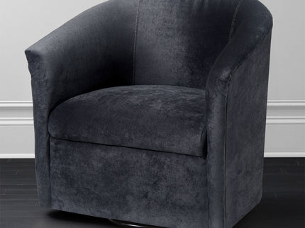 Eden - Swivel Chair With Upholstery And Hardwood Frame