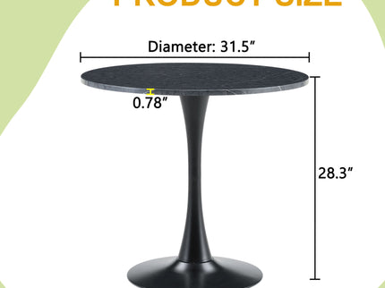 Ergonomic Round Dining Table For Kitchen