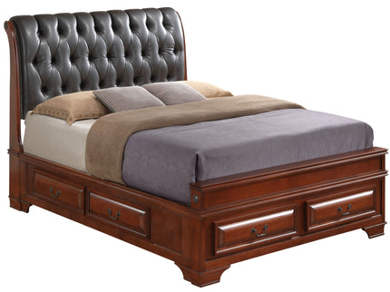 Storage Bed Elegant Transitional