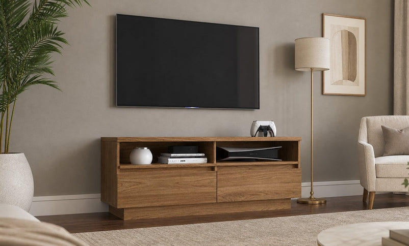 TV Stand For TVs Up To 50" With 2 Drawers