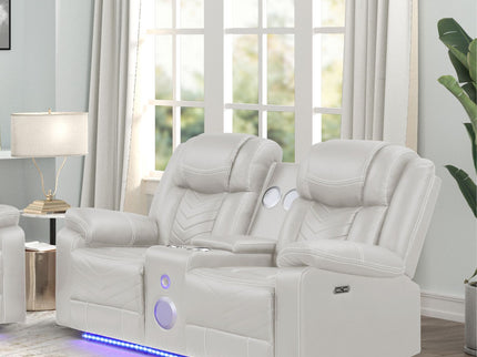 Challenger - LED Power Recliner Loveseat