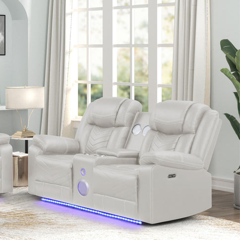 Challenger - LED Power Recliner Set