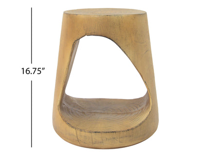 Hollow - Side Table, Durable And Weather Resistant