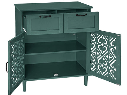 2 Door 2 Drawer Elegant Cabinet