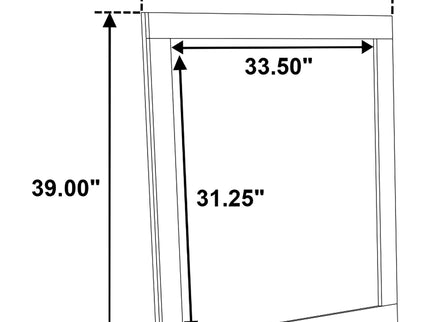 Strout - 4 Piece Queen Bedroom Set With Upholstered Headboard - Rustic