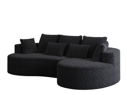 Curved Oversized Sectional Sofa With Extra Deep Seat