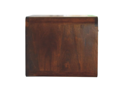 Curve Upper Slot Floating Nightstand