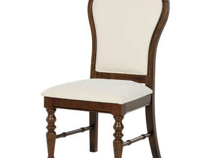 Claire - Upholstered Dining Side Chair (Set of 2) - Ivory