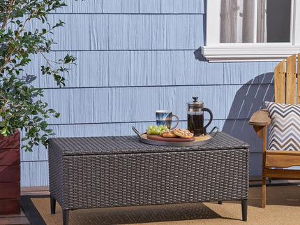 Rupert - Storage Unit Resin Wicker Outdoor