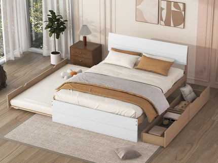 Modern Bed Frame With Headboard And Footboard