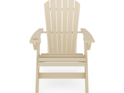 Adirondack Chair Sturdy HDPE Poly Lumber For Poolside, Patio, And Garden Relaxation