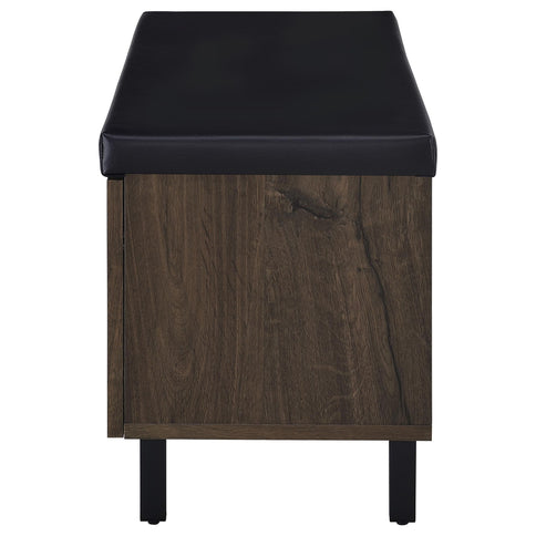 Clackamas - 2 Door Storage Bench With Padded Seat