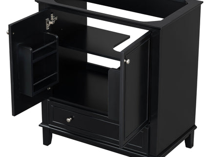 Modern Bathroom Vanity Base Only With Doors And Drawer