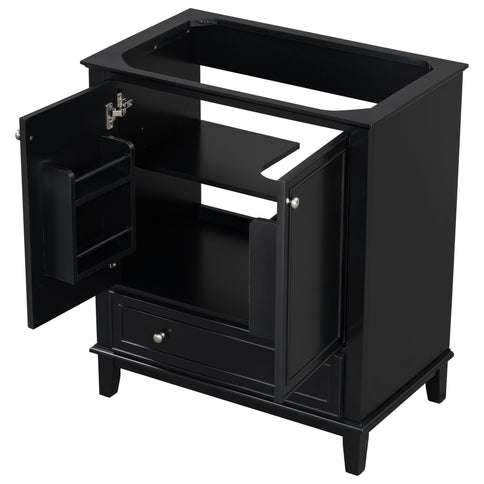 Modern Bathroom Vanity Base Only With Doors And Drawer