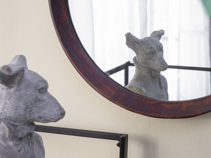 Transitional Decor Style Wall Mirror Decor With Frame For Bathroom