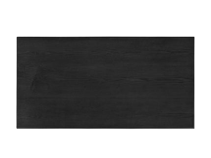 Decatur - Farmhouse Lift Top Coffee Table With Storage - Black / Ash
