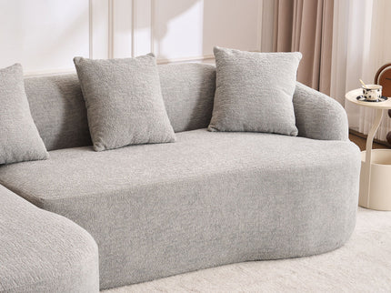 Combined Sofa With 4 Pillows