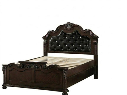 3 Piece Bedroom Set With Tufted Headboard And 2 Nightstands