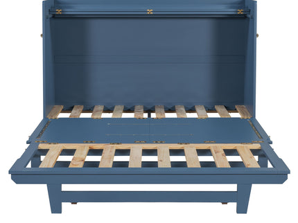 Murphy Bed With Iron Legs, Modern Design