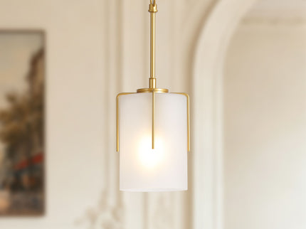 Adjustable Cylindrical Pendant Light