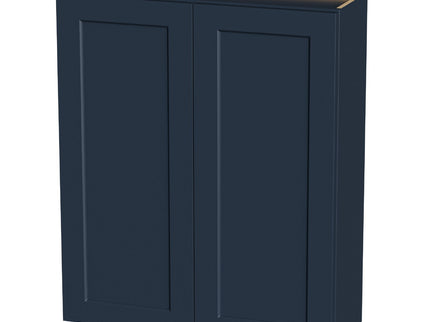 Shaker Wall Cabinet With Soft Close Hinges, Adjustable Shelves, Double Door