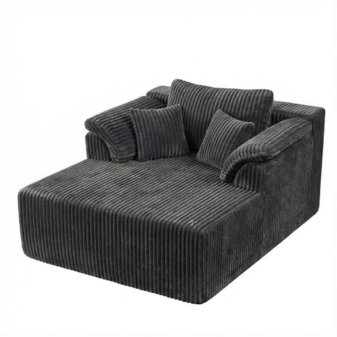 Chaise Lounge Chair, Deep Seat Sleeper Couch For Living Room