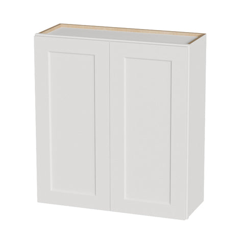 Shaker Wall Cabinet With Soft Close Hinges, Adjustable Shelves, Double Door