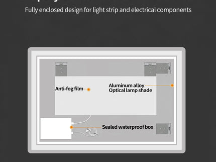 LED Bathroom Vanity Mirror