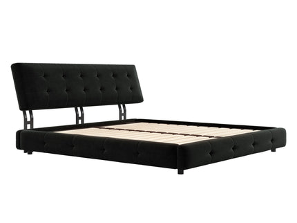 Tufted Headboard With Extra-Large Ultra-Soft Cloud Pillow Design