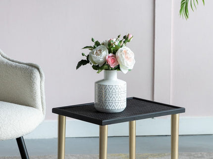 Side Tables (Set of 3) - Black / Gold