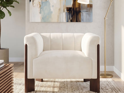 Accent Chair With Tight Back For Living Room