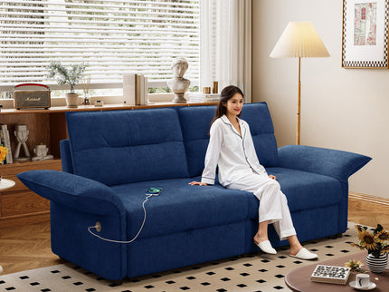 Sofa Bed With Convertible Design, Living Room Furniture