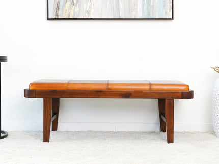 Maddox - Bench - Rustic / Tan