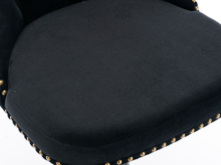 Swivel Barstools Adjusatble Seat Height, Modern Upholstered Bar Stools With Backs Comfortable Tufted For Home Pub And Kitchen Island (Set of 2)