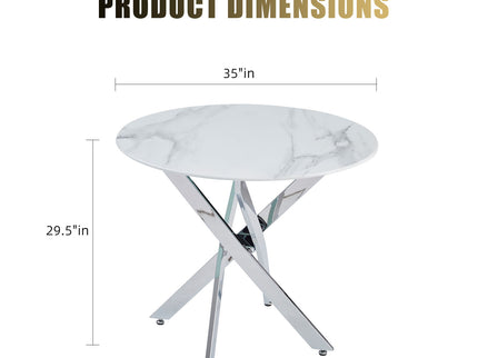 Modern Round Table For Dining Room