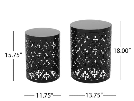 Outdoor Metal Modern Design End Table
