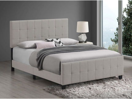 Destiny - Eastern King Panel Bed - Beige