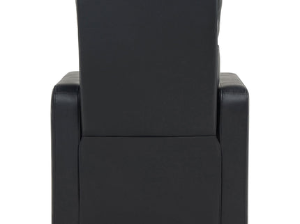 Push Back Recliner - Black