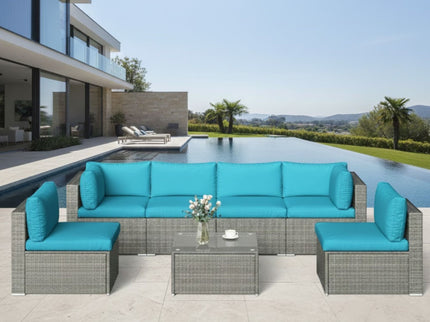 Modern Patio Set With Coffee Table