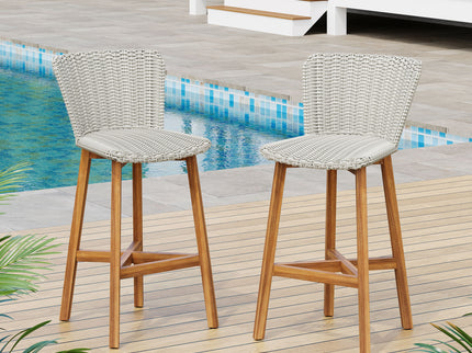 Lymington - Outdoor Bar Stool (Set of 2)
