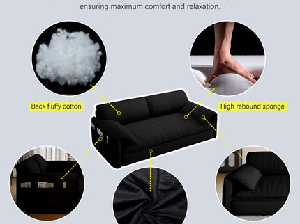 Queen Pull Out Sofa Bed With Side Storage