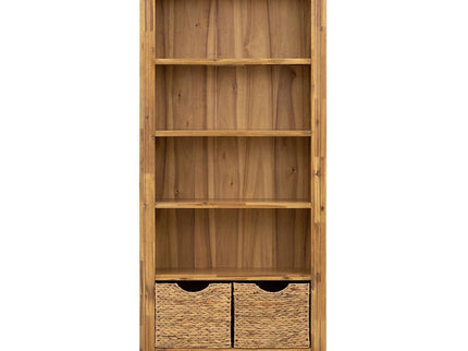 Bookcase - Natural Wood / Brown