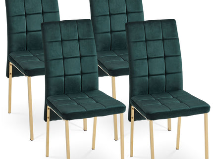 High Back Nordic Dining Chair Modern Chair With Color Legs