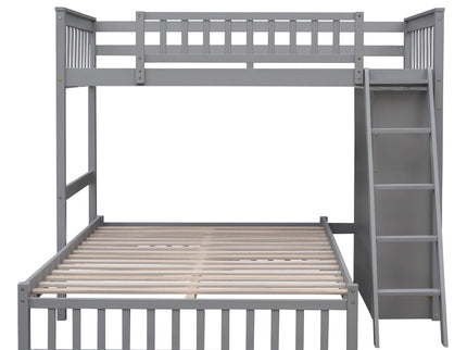 Bunk Bed With 6 Drawers And Flexible Shelves, Bottom Bed With Wheels