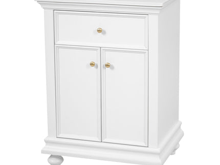 Modern Bathroom Vanity With Tip-Out Drawer And Soft-Close Hinges