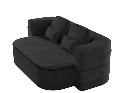2 In 1 Foldable Sofa Bed With Multi Functional Blanket, Floor Lounge Sofa