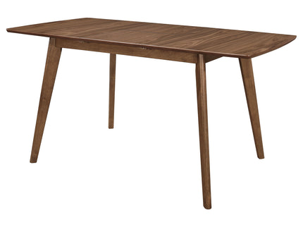 Rectangular Dining Table With Butterfly Leaf - Walnut