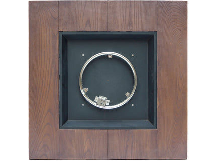 Outdoor Patio Square Gas Burning Mgo Fire Pit, Tank Inside, 40000 Btu