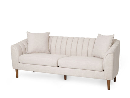 Contemporary 3 Seater Sofa With Accents