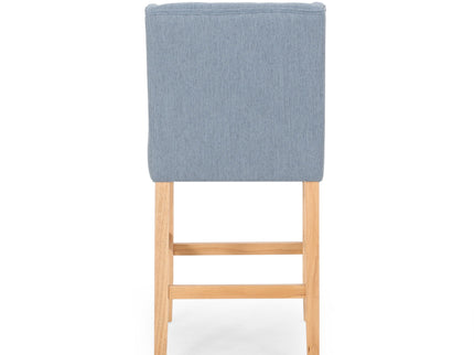 Vienna - Contemporary Fabric Tufted & Wingback Counter Stools (Set of 2)